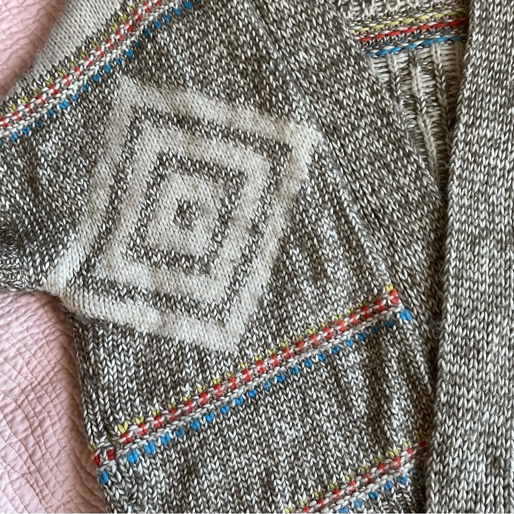 Patterned Cardigan Sweater - Picture 3 of 6